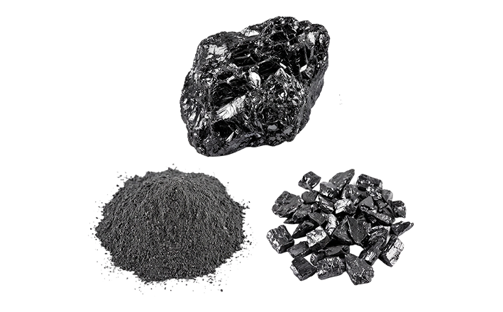 Serendib vein graphite in lump, powder and granule form